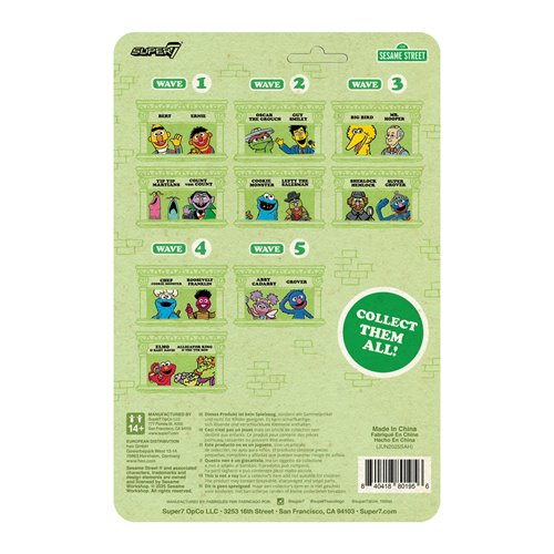 Sesame Street Abby Cadabby 3 3/4-Inch ReAction Figure