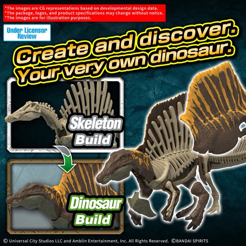 Jurassic World Spinosaurus Plannosaurus Model Kit
