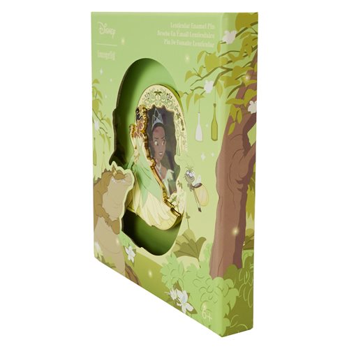 The Princess and the Frog Tiana Lenticular 3-Inch Collector Box Pin
