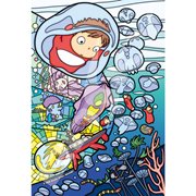 Ponyo on the Cliff 126-AC69 Ponyo's Adventure Begins Petite Art Crystal Puzzle