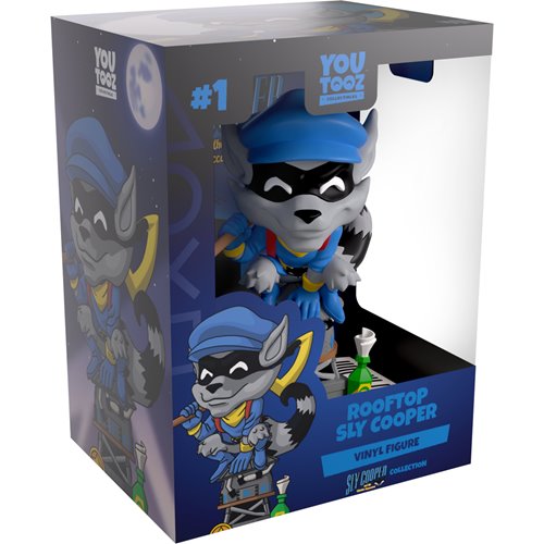 Sly Cooper Collection Rooftop Sly Cooper Vinyl Figure