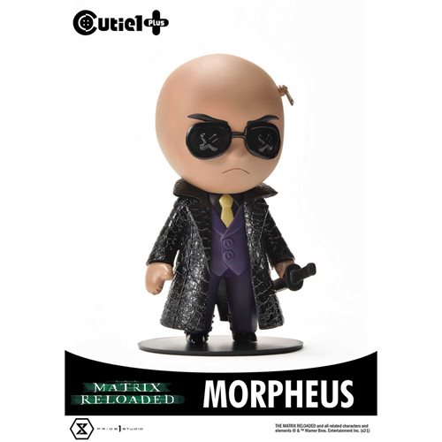 The Matrix Reloaded Morpheus Cutie1 PLUS Vinyl Figure