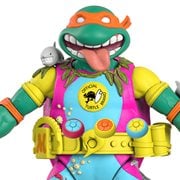 TMNT Ultimates Sewer Surfer Mike 7" Action Figure, Not Mint