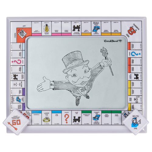 Etch A Sketch Classic Monopoly Edition Drawing Pad