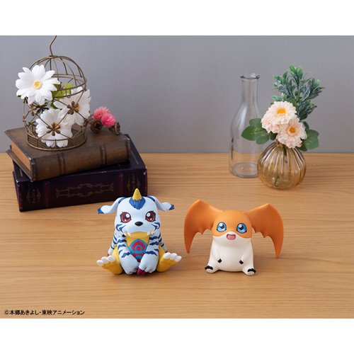 Digimon Adventure Gabumon Look Up Series Statue