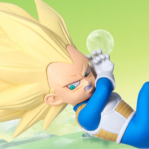 Dragon Ball Daima Super Saiyan 3 Vegeta Mini-Figure with Panel