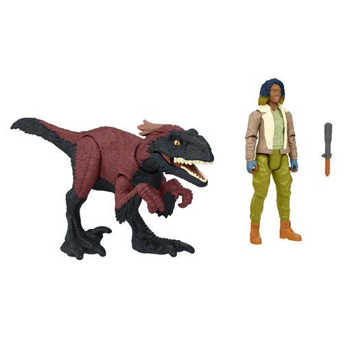 Jurassic World Human and Dino Theatrical Mix 2 Action Figure Case of 3