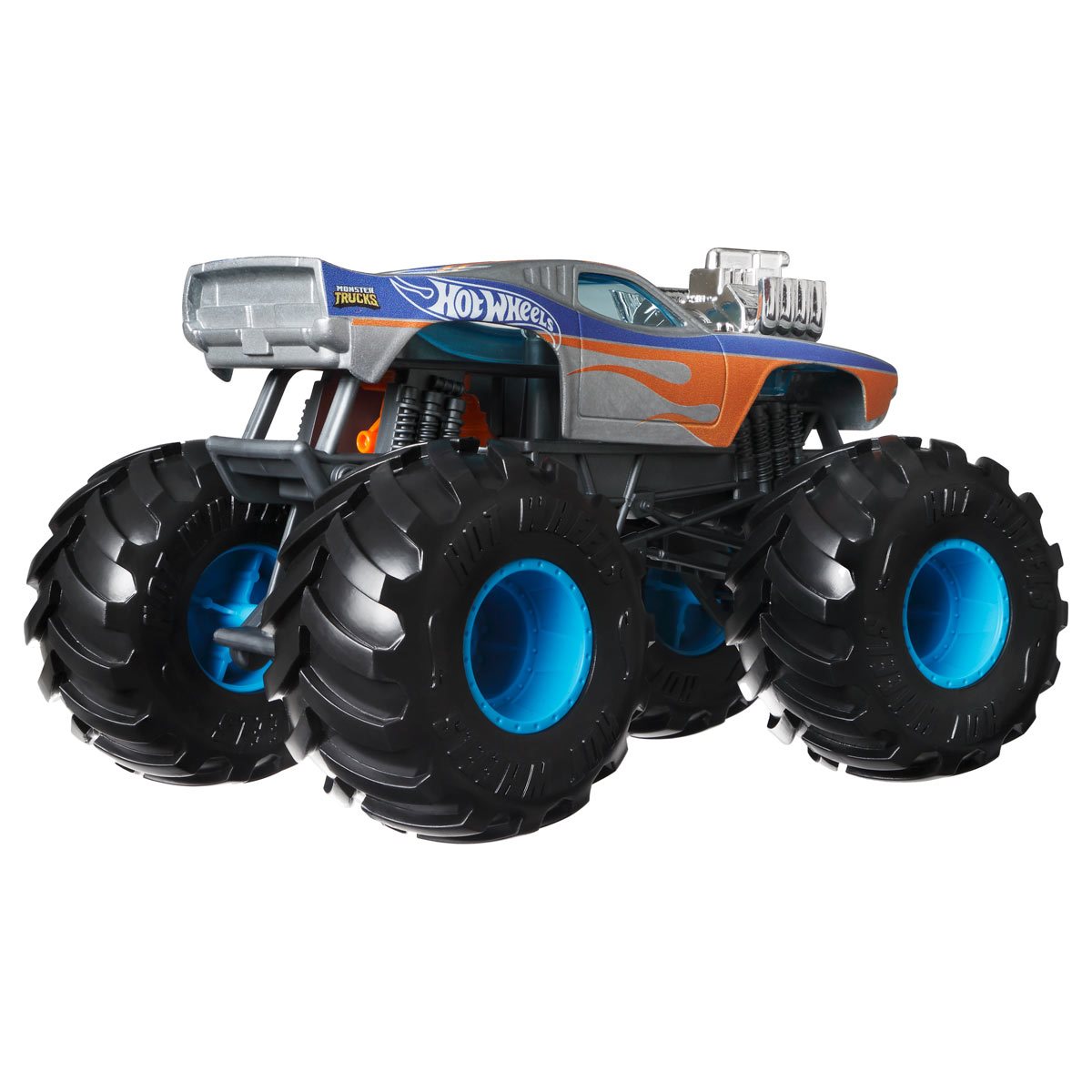 Hot Wheels Monster Trucks 1:24 Scale 2023 Mix 6 Vehicle Case of 4