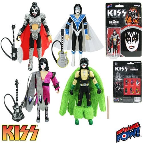 KISS Dynasty 3 3/4-Inch Action Figures Series 2 Set