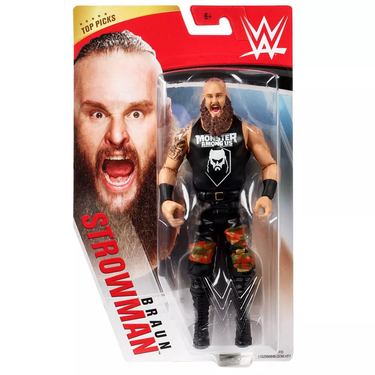 Wwe Elite Collection Braun Strowman Top Picks Action Figure Not Mint