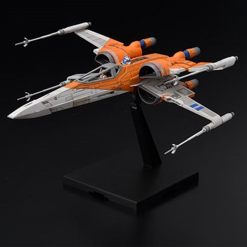 Star Wars: The Rise of Skywalker Poe's X-Wing Fighter 1:72 Scale Model Kit