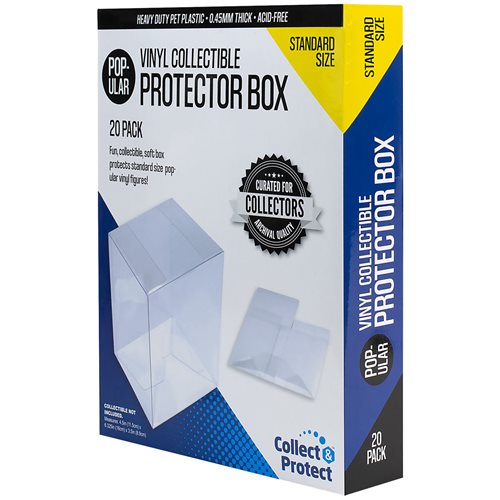 Entertainment Earth 3 3/4-Inch Vinyl Collectible Collapsible Protector Box 20-Pack