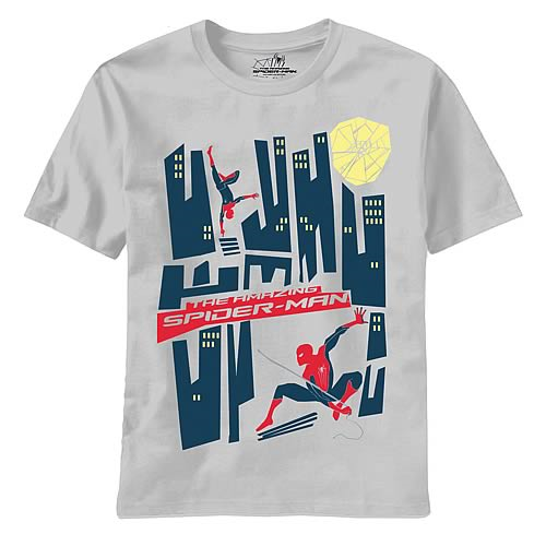 Amazing Spider-Man Saul Good Silver T-Shirt