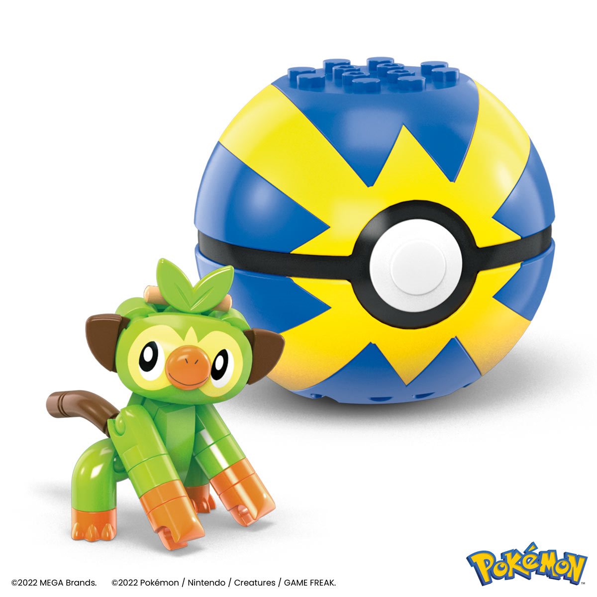 MEGA Pokemon Poke Ball Building Toy Kits with Action Figure (1