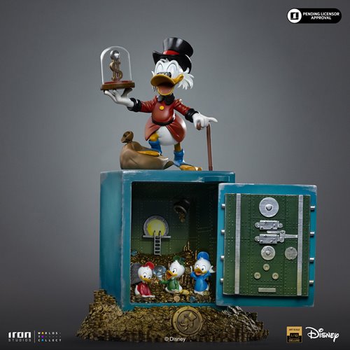 DuckTales Uncle Scrooge McDuck and Nephews 1:10 Art Scale Limited Edition Statue