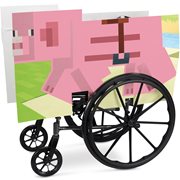 Minecraft Pig Adaptive Wheelchair Cover Roleplay Accessory