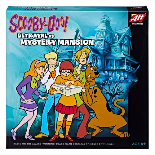 Scooby-Doo Betrayal at Mystery Mansion Board Game
