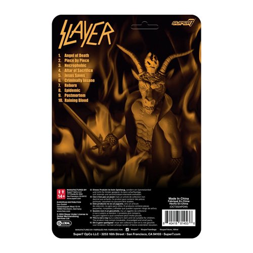 Slayer Minotaur Reign In Blood 3 3/4-Inch ReAction Figure - AE Exclusive