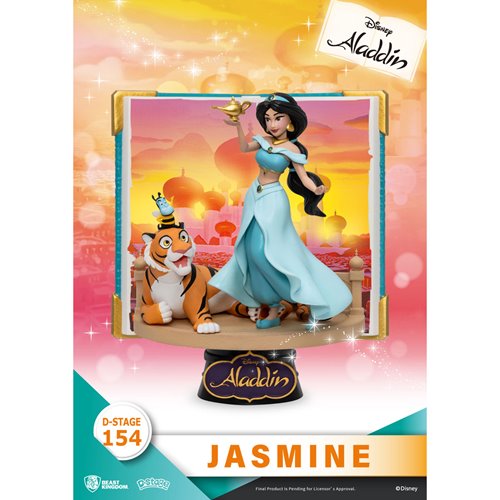 Aladdin Disney Story Book Series Jasmine D-Stage DS-154 Statue