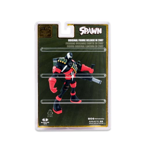 Spawn Wave 7 McFarlane Toys 30th Anniversary Commando Spawn Digitally Remastered 7-Inch Scale Action