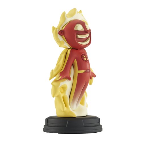 Marvel Animated Style Human Torch Statue