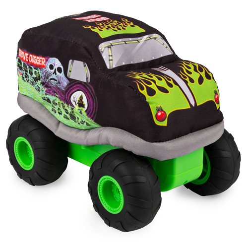 Monster Jam Grave Digger Plush Remote Control Soft Body Monster Truck