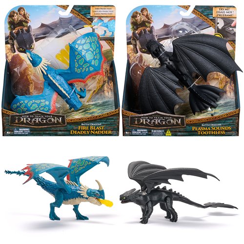 How to Train Your Dragon Battle Dragons Action Figure Case of 2