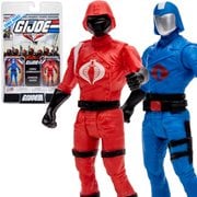 G.I. Joe Page Punchers Cobra Commander and Crimson Guard 3-Inch Action Figure 2-Pack with Comic Books
