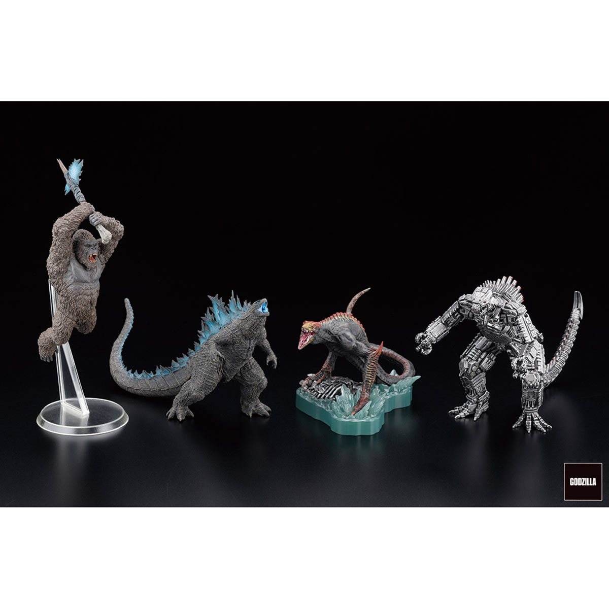 Set of 2 Godzilla Toys with Carry Bag, Godzilla Earth and
