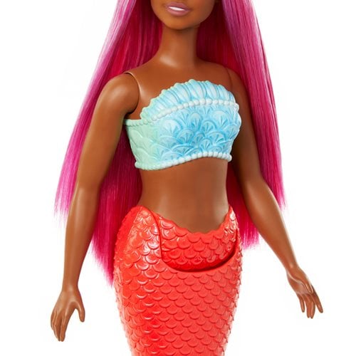 Barbie Mermaid Doll with Pink Hair