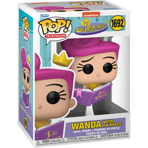 Fairly OddParents Wanda with Da Rules Funko Pop Vinyl Figure