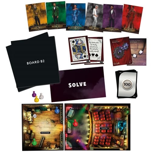 Clue Escape the Illusionists Club Board Game