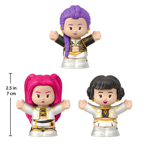 Kpop Demon Hunters Huntr/X Little People Collector Figure Set