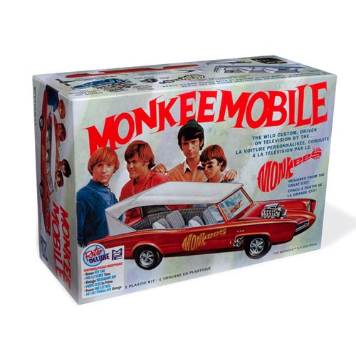 The Monkees Monkeemobile TV Car 1:25 Scale Model Kit
