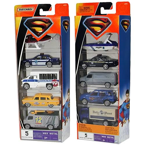 Matchbox superman 5 pack mint perfect Daily Planet truck