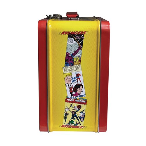 Avengers Assemble Tin Titans Lunch Box with Thermos - Previews Exclusive