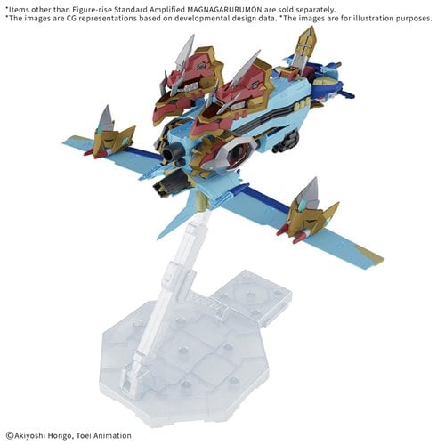 Digimon MagnaGarurumon Figure-Rise Stardard Amplified Model Kit