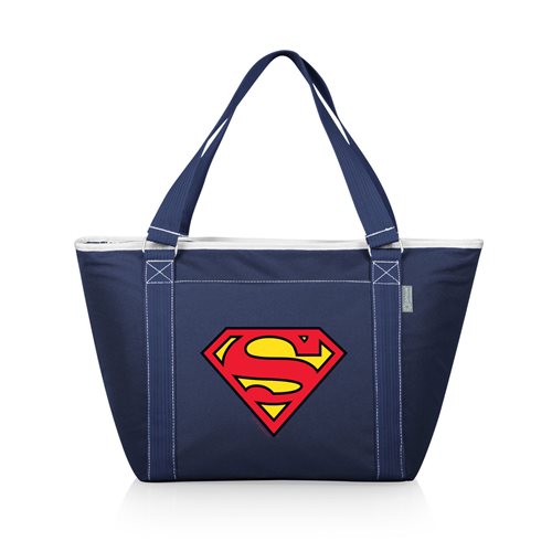 Superman Navy Blue Topanga Cooler Tote Bag
