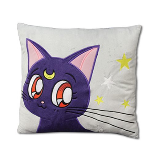 Sailor Moon Supers Luna Throw Pillow