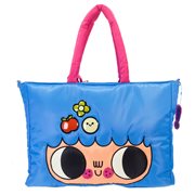 Burger Babie Padded Check Tote Bag