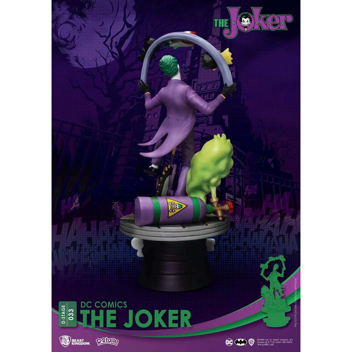 DC Comics Joker D-Stage 6-Inch Statue - Entertainment Earth