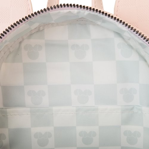 Disney Minnie Ear Checkerboard Mini Backpack