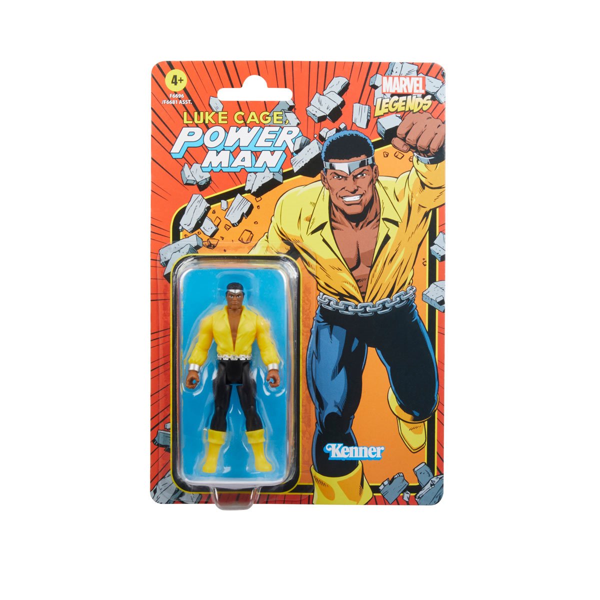  Marvel Legends Series Luke Cage Power Man, Knights Collectible  Comics 6-Inch Action Figures : Toys & Games
