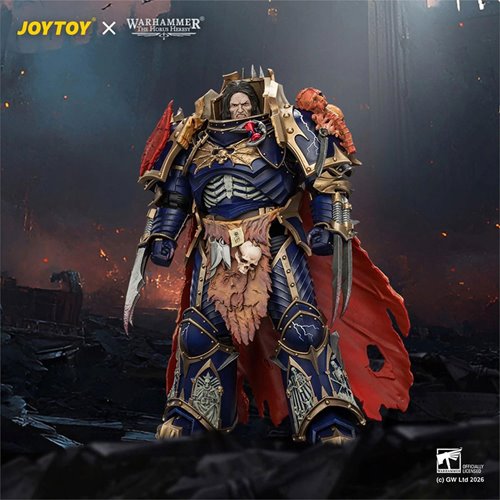 Joy Toy Warhammer The Horus Heresy Night Lords Legion Primarch Konrad Curze 1:18 Scale Action Figure