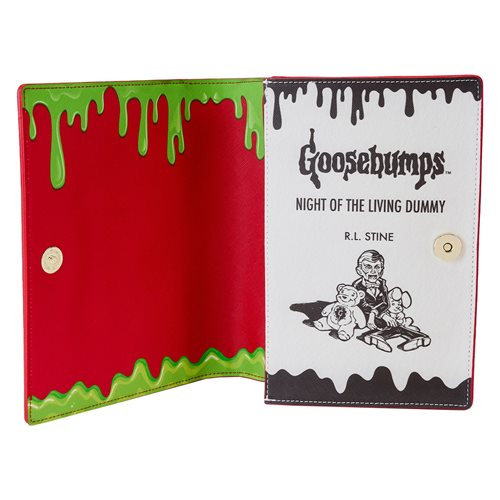 Goosebumps Slappy Book Cover Crossbody Purse