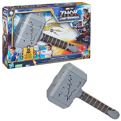 Thor: Love and Thunder Mighty FX Mjolnir Electronic Hammer