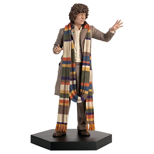 Doctor Who The Fourth Doctor Tom Baker Mega Figure with Collector Magazine