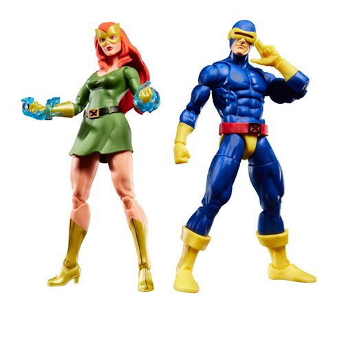 X-Men 97 Marvel Legends Cyclops and Jean Grey 6-Inch Action Figures