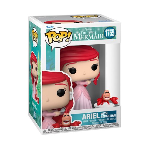 The Little Mermaid Ariel Funko Pop! Vinyl Figure with Sebastian Pop! Buddy
