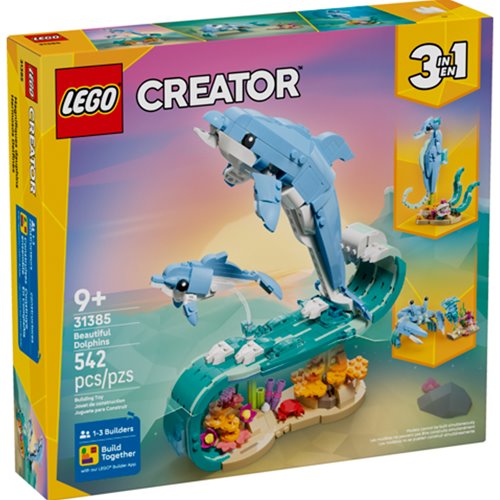 LEGO Creator 31385 Sea Animals: Beautiful Dolphins